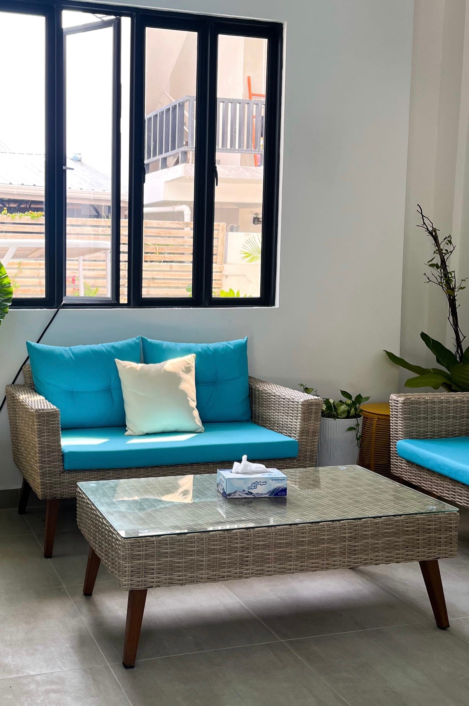 Modern seating space